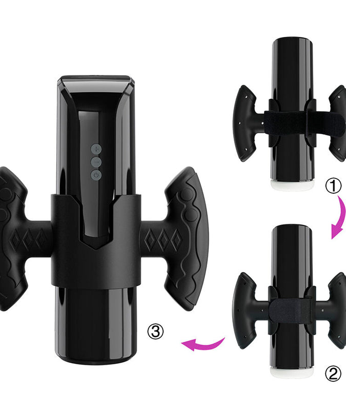 Pretty Love – Larissa Suction Masturbator With Vibration + Support