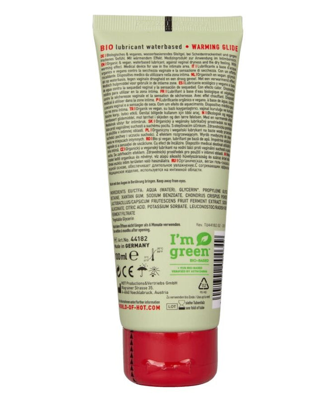 HOT - BIO LUBRICANT WATERBASED WARMING 100 ML