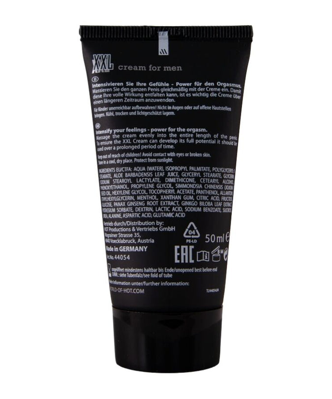 HOT - XXL CREAM FOR MEN 50 ML