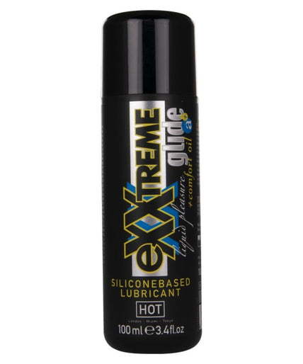 HOT - EXXTREME GLIDE SILICONEBASED LUBRICANT + COMFORT OIL A+ 100 ML HOT - EXXTREME GLIDE SILICONEBASED LUBRICANT + COMFORT OIL A+ 100 ML