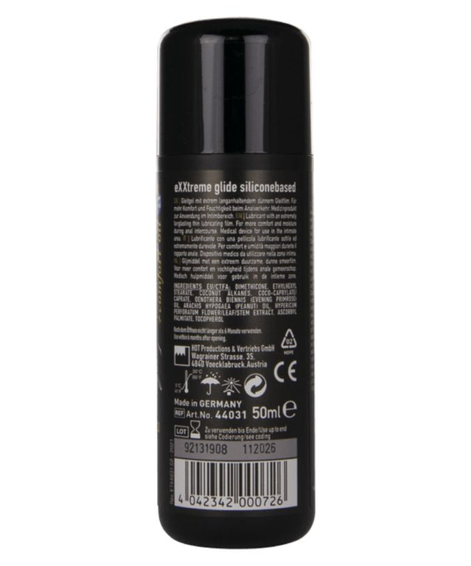 HOT - EXXTREME GLIDE SILICONENGLIJMIDDEL + COMFORT OLIE A+ 50 ML