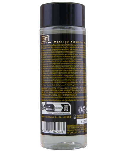 HOT - MASSAGE OIL AMBER & MUSK 100 ML HOT - MASSAGE OIL AMBER & MUSK 100 ML