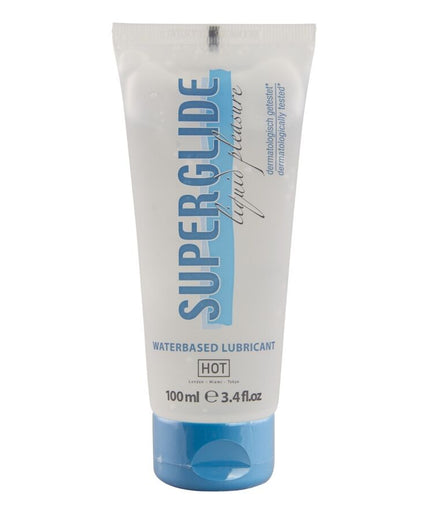 HOT - SUPERGLIDE LIQUID PLEASURE GLIJMIDDEL OP WATERBASIS 100 ML HOT - SUPERGLIDE LIQUID PLEASURE GLIJMIDDEL OP WATERBASIS 100 ML