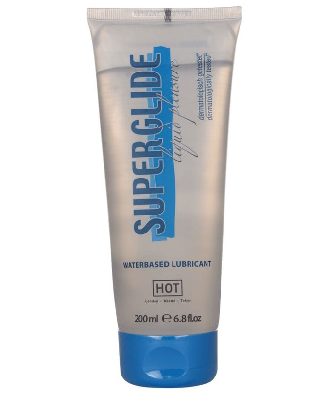 HOT - SUPERGLIDE LIQUID PLEASURE WATERBASED LUBRICANT 200 ML