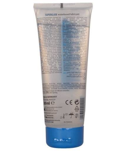 HOT - SUPERGLIDE LIQUID PLEASURE GLIJMIDDEL OP WATERBASIS 200 ML HOT - SUPERGLIDE LIQUID PLEASURE GLIJMIDDEL OP WATERBASIS 200 ML