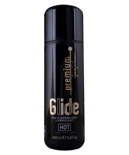 HOT - PREMIUM SILICONE GLIDE SILICONEBASED LUBRICANT 200 ML HOT - PREMIUM SILICONE GLIDE SILICONEBASED LUBRICANT 200 ML
