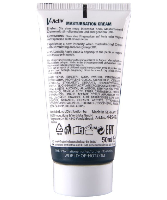 HOT - MASTURBATIONSCREME MIT CBD - UNISEX 100ML