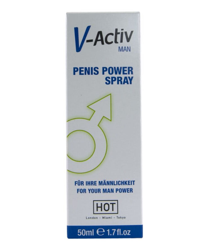 HOT - V-ACTIV PENIS POWER SPRAY FOR MEN 50 ML