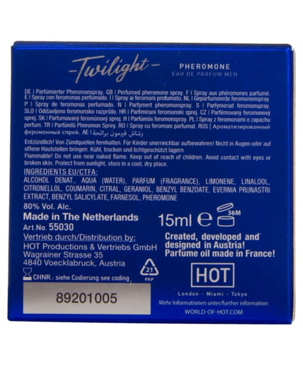 HOT - TWILIGHT PHEROMONE PARFUM MEN 15 ML HOT - TWILIGHT PHEROMONE PARFUM MEN 15 ML