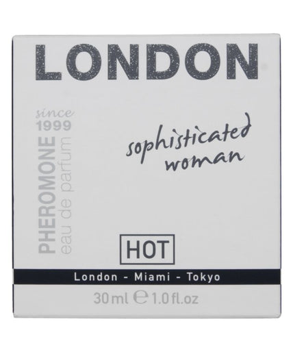 HOT - PHEROMONE PERFUME LONDON SOPHISTICATED WOMAN 30 ML HOT - PHEROMONE PERFUME LONDON SOPHISTICATED WOMAN 30 ML