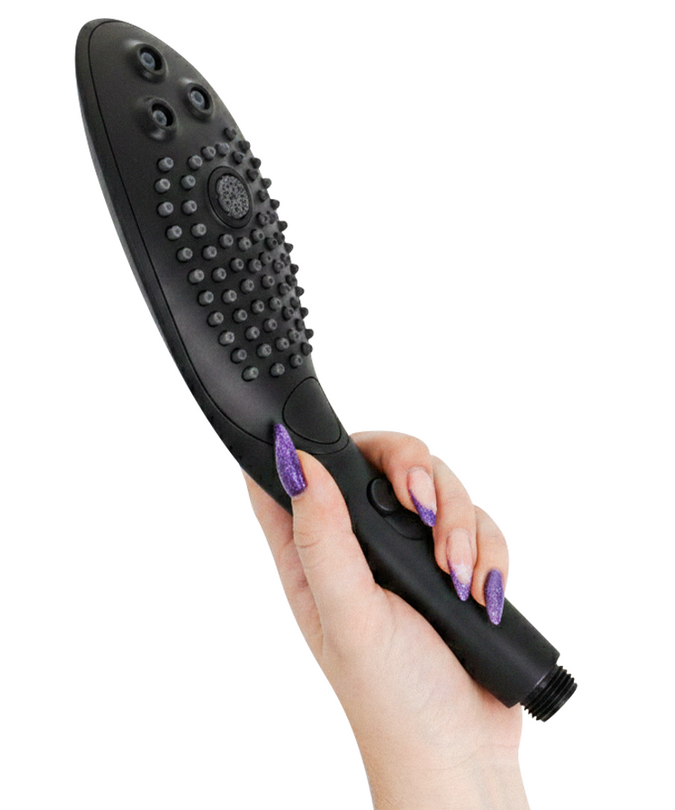 WOMANIZER - WAVE KLITORALE STIMULERENDE DOUCHEKOP ZWART