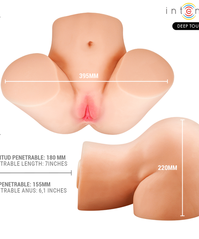 INTENSE DEEP TOUCH - JULIA VAGINAL MASTURBATOR WITH SUCTION, HEAT, VIBRATION AND VOICE EFFECTS WITH REMOTE CONTROL 9 KG