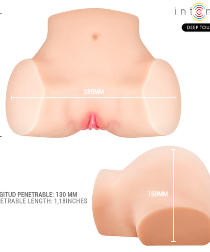 INTENSE DEEP TOUCH - NICOLE VAGINAL MASTURBATOR WITH SUCTION, HEAT, VIBRATION AND VOICE EFFECTS WITH REMOTE CONTROL 5.3 KG INTENSE DEEP TOUCH - NICOLE VAGINAL MASTURBATOR WITH SUCTION, HEAT, VIBRATION AND VOICE EFFECTS WITH REMOTE CONTROL 5.3 KG