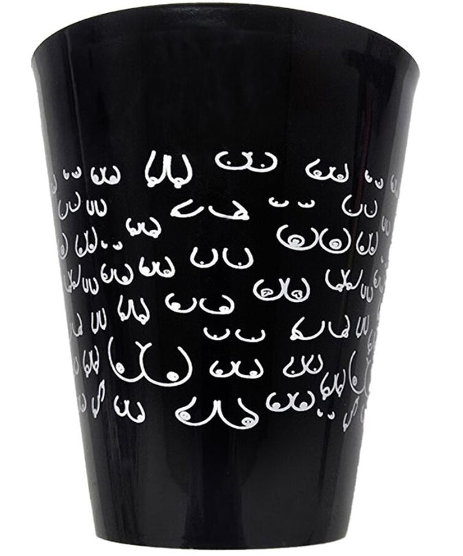 DIABLO PICANTE - BLACK CUP 500 ML WITH WHITE BOOBS