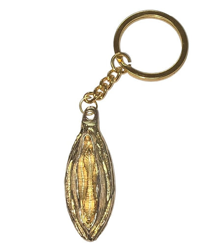 DIABLO PICANTE - METALEN SLEUTELHANGER MET GOUDEN LIPPEN DIABLO PICANTE - METALEN SLEUTELHANGER MET GOUDEN LIPPEN
