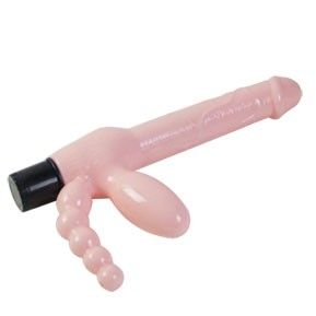 BAILE - TPR TOUWHOOS TUIGJE MET TRILLING EN ANALE STIMULATIE 25,4 CM BAILE - TPR TOUWHOOS TUIGJE MET TRILLING EN ANALE STIMULATIE 25,4 CM