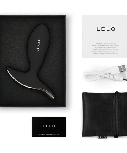 LELO – SURFER 2 Unisex Anal Vibrating Plug – Black - by Pleasurements LELO – SURFER 2 Unisex Anal Vibrating Plug – Black - by Pleasurements