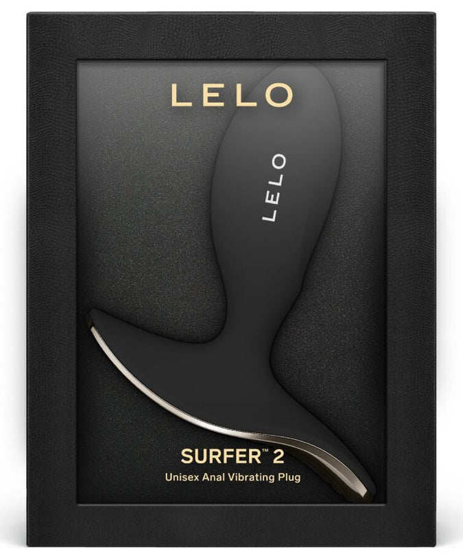 LELO – SURFER 2 Unisex Anal Vibrating Plug – Black