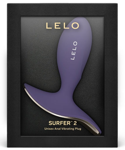 LELO – SURFER 2 Unisex Anal Vibrating Plug – Cyber Purple LELO – SURFER 2 Unisex Anal Vibrating Plug – Cyber Purple