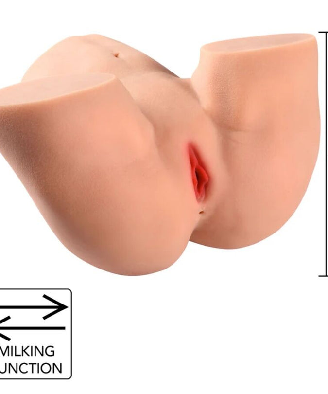 VERBORGEN VERLANGEN - GROTE BILLEN MELKENDE TEEF VROUWELIJKE MASTURBATOR 16 KG