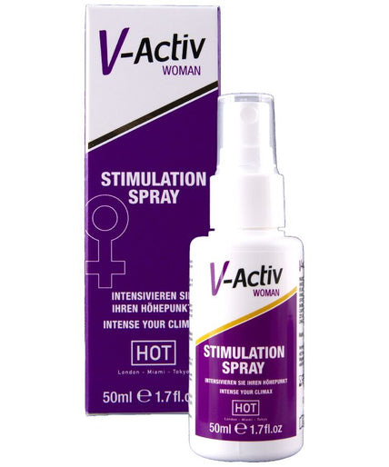 HOT - V-ACTIV STIMULERENDE SPRAY VOOR VROUWEN 50 ML HOT - V-ACTIV STIMULERENDE SPRAY VOOR VROUWEN 50 ML