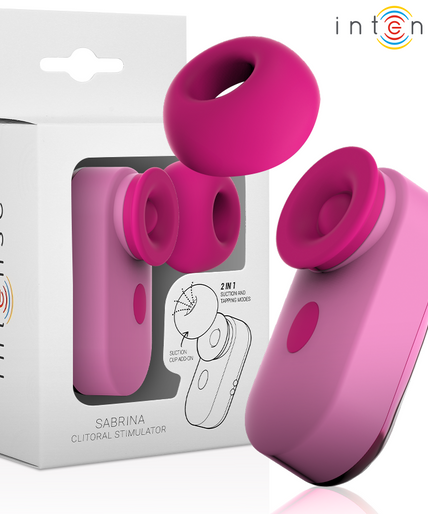 INTENSE - SABRINA CLIT STIMULATOR PINK INTENSE - SABRINA CLIT STIMULATOR PINK