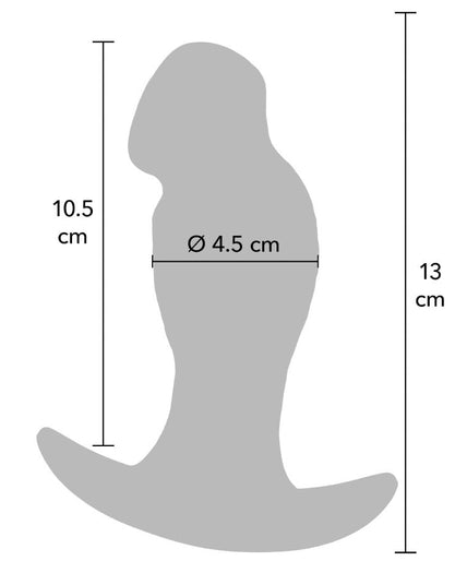 HIDDEN DESIRE - INFERNO REALISTIC BUTTPLUG 13 CM HIDDEN DESIRE - INFERNO REALISTIC BUTTPLUG 13 CM