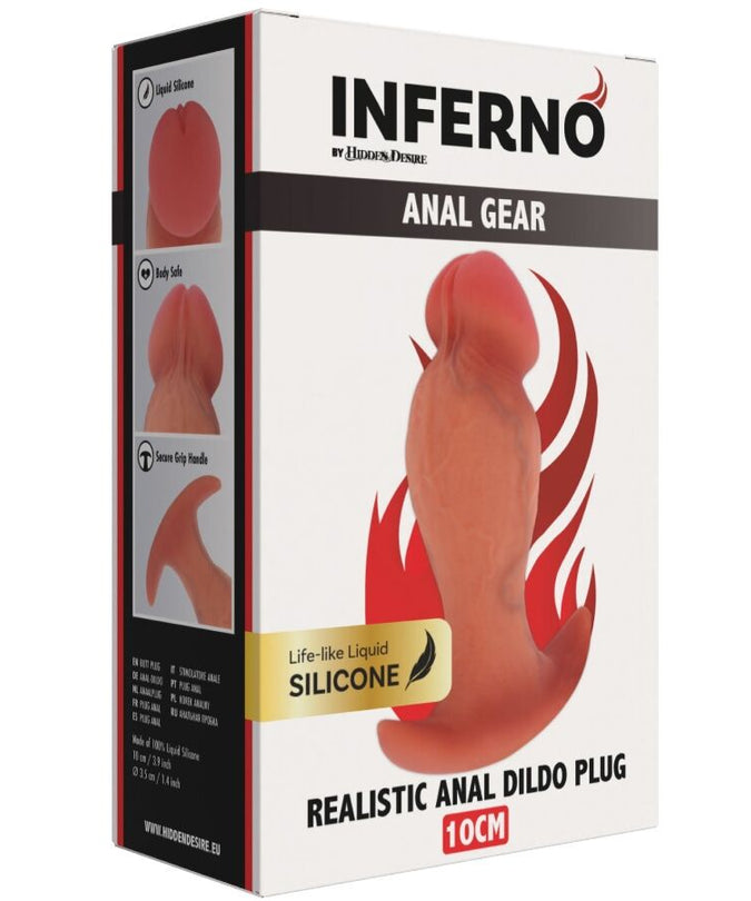 Hidden Desire – Inferno Realistic Buttplug 10 Cm