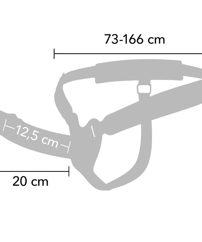HIDDEN DESIRE - INFERNO PENIS SLEEVE STRAP-ON 20 CM