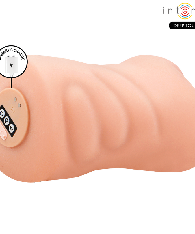 INTENSE DEEP TOUCH - KRISTA VAGINAL MASTURBATOR WITH SUCTION, VIBRATION AND VOICE EFFECT 1.2 KG