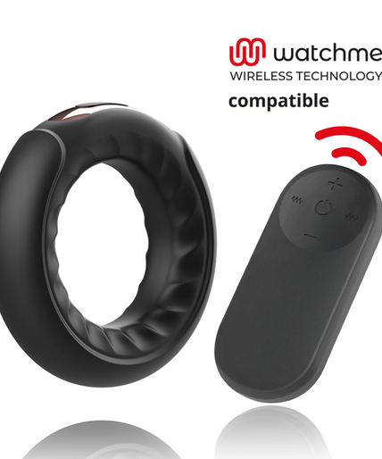 ANBIGUO - ADRIANO VIBRATING RING + WATCHME REMOTE CONTROL ANBIGUO - ADRIANO VIBRATING RING + WATCHME REMOTE CONTROL
