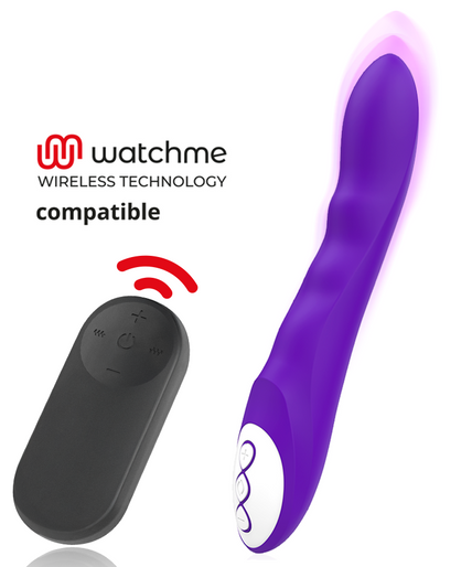 GALATEA - DANTE PAARSE VIBRATOR + WATCHME AFSTANDSBEDIENING GALATEA - DANTE PAARSE VIBRATOR + WATCHME AFSTANDSBEDIENING