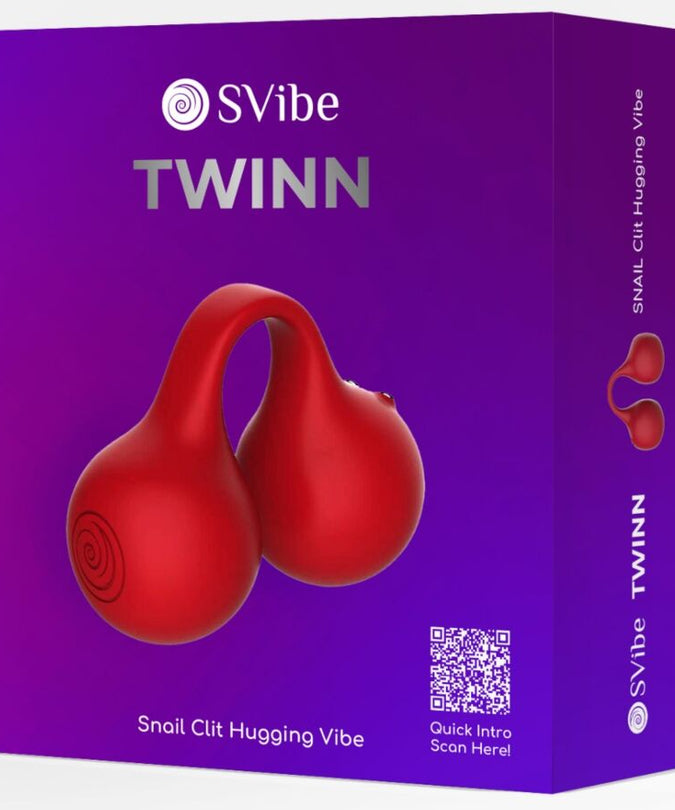SNAIL VIBE - TWINN CHERRY FINGER VIBRATOR