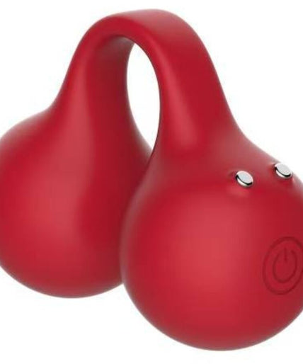 SNAIL VIBE - TWINN CHERRY FINGER VIBRATOR SNAIL VIBE - TWINN CHERRY FINGER VIBRATOR