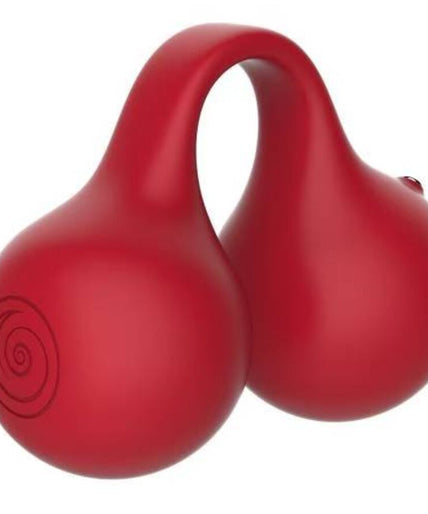 SNAIL VIBE - TWINN CHERRY FINGER VIBRATOR SNAIL VIBE - TWINN CHERRY FINGER VIBRATOR