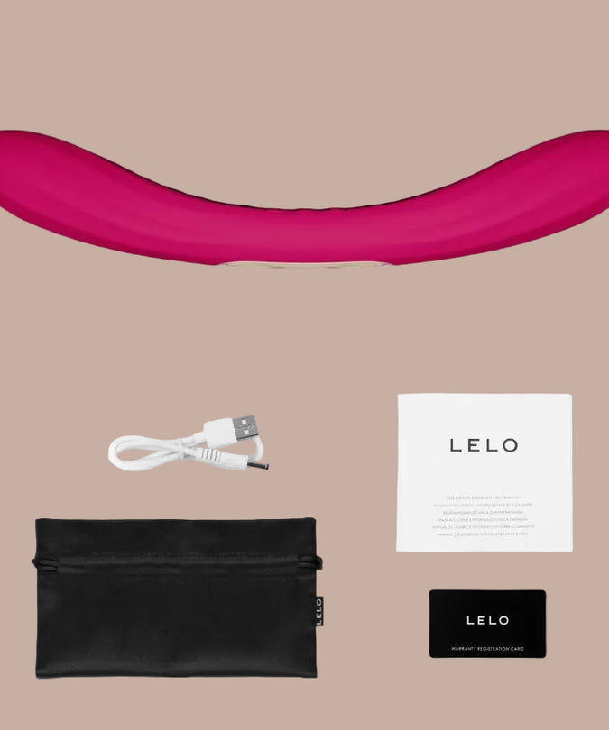 LELO – BOOMERANG dubbelzijdige vibrator – Cerise