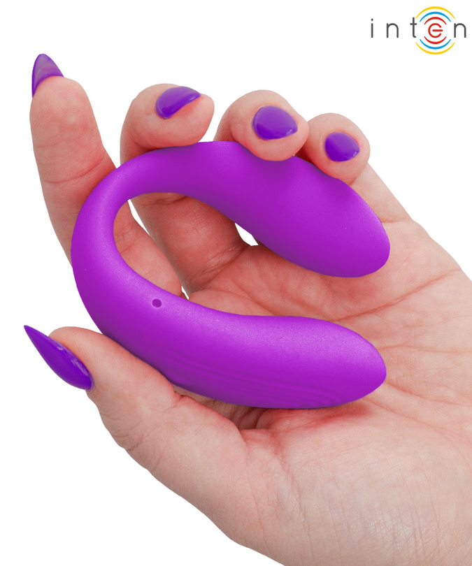 INTENSE - NORA VIBRATING CLAMP STIMULATOR PURPLE