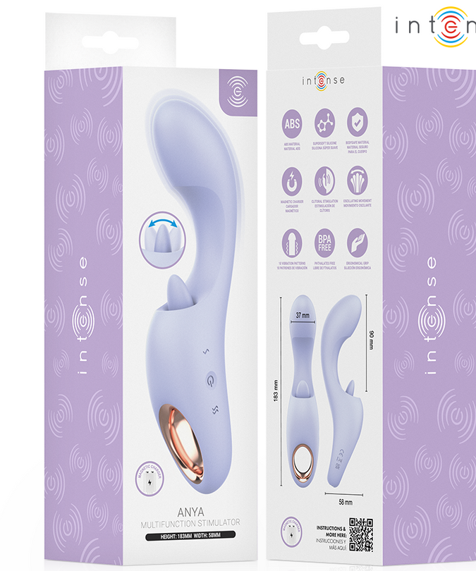 INTENSE - ANYA MULTIFUNCTION VIBRATION AND MOVEMENT STIMULATOR
