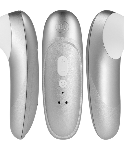 WOMANIZER - PRO VIBRANT CLITORAL STIMULATOR SILVER GREY WOMANIZER - PRO VIBRANT CLITORAL STIMULATOR SILVER GREY