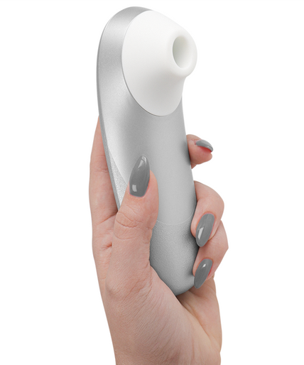 WOMANIZER - PRO VIBRANT CLITORAL STIMULATOR SILVER GREY WOMANIZER - PRO VIBRANT CLITORAL STIMULATOR SILVER GREY