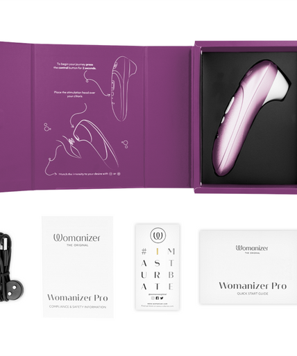 WOMANIZER - PRO VIBRANT CLITORAL STIMULATOR LILAC WOMANIZER - PRO VIBRANT CLITORAL STIMULATOR LILAC