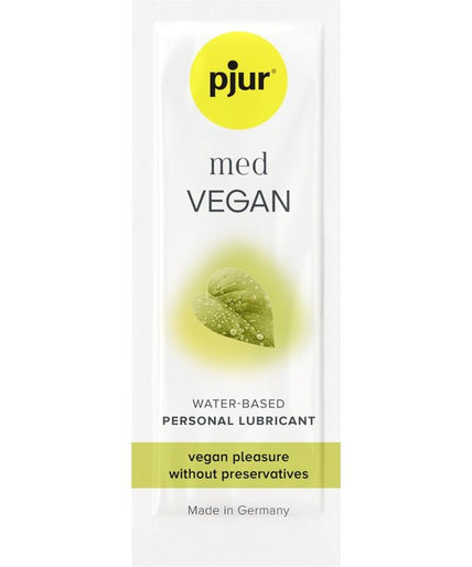 PJUR - MED VEGAN GLIDE GLIJMIDDEL OP WATERBASIS 2 ML PJUR - MED VEGAN GLIDE GLIJMIDDEL OP WATERBASIS 2 ML