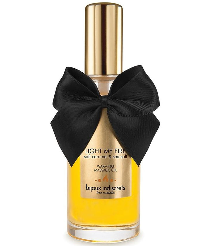 BIJOUX - MASSAGE OIL HEAT EFFECT CARAMEL AROMA