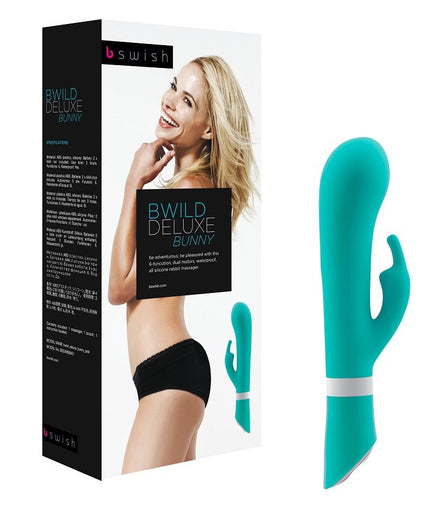 B SWISH - BWILD DELUXE BUNNY RABBIT VIBRATOR JADE B SWISH - BWILD DELUXE BUNNY RABBIT VIBRATOR JADE