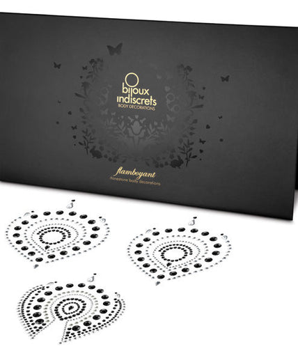 BIJOUX - INDISCRETS FLAMBOYANT ZWART&ZILVER BIJOUX - INDISCRETS FLAMBOYANT ZWART&ZILVER