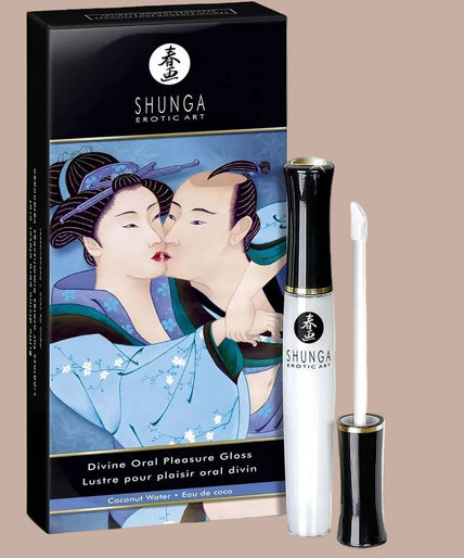 Shunga – Divine Lip Gloss Coconut Water Shunga – Divine Lip Gloss Coconut Water