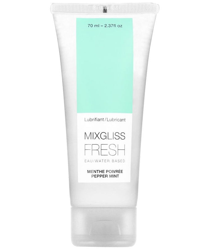 Mixgliss – Waterbasis glijmiddel met koude munt smaak 70 ml