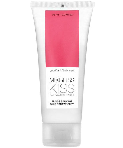 MIXGLISS - WATER BASED LUBRICANT STRAWBERRY FLAVOR 70 ML MIXGLISS - WATER BASED LUBRICANT STRAWBERRY FLAVOR 70 ML