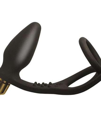 Rocks-Off – Ro-Zen Prostate Stimulator with Double Cock Ring Rocks-Off – Ro-Zen Prostate Stimulator with Double Cock Ring