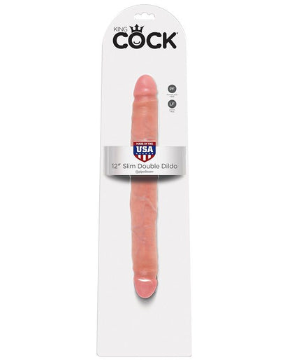 KING COCK - SLIM DOUBLE DILDO 30 CM KING COCK - SLIM DOUBLE DILDO 30 CM